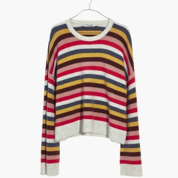Madewell Cardiff Striped Crewneck Sweater - Picture 4 of 6